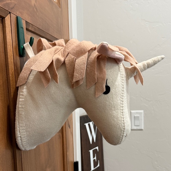 Pillowfort Other - Unicorn Plush Head Wall Mount Decor Pillowfort